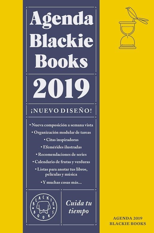 AGENDA BLACKIE BOOKS 2019 | 9788417059866 | BLACKIE BOOKS | Llibreria La Gralla | Llibreria online de Granollers