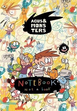 LIBRETA LLISA AMB GOMA AGUS & MONSTERS | 9788491014799 | AA.VV | Llibreria La Gralla | Librería online de Granollers