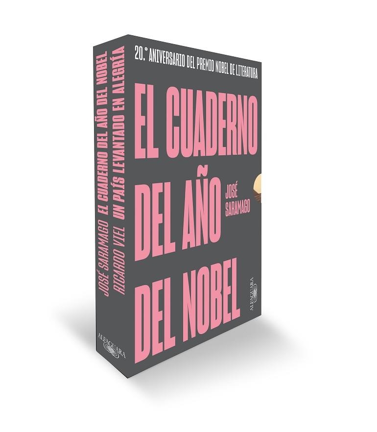 CUADERNO DEL AÑO DEL NOBEL, EL | UN PAÍS LEVANTADO EN ALEGRÍA (PACK) | 9788420479736 | SARAMAGO, JOSÉ  Y VIEL, RICARDO | Llibreria La Gralla | Librería online de Granollers