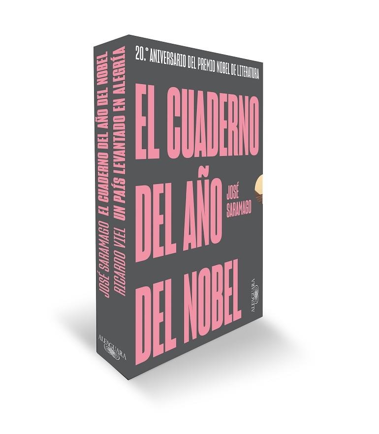 CUADERNO DEL AÑO DEL NOBEL, EL | UN PAÍS LEVANTADO EN ALEGRÍA (PACK) | 9788420479736 | SARAMAGO, JOSÉ  Y VIEL, RICARDO | Llibreria La Gralla | Llibreria online de Granollers