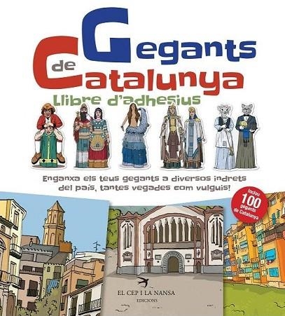 GEGANTS DE CATALUNYA. LLIBRE D'ADHESIUS | 9788417000363 | JUANOLO | Llibreria La Gralla | Llibreria online de Granollers
