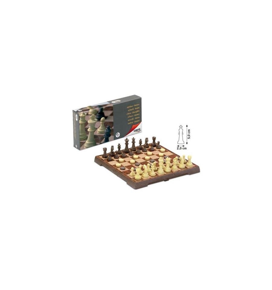 JUEGO DE AJEDREZ/DAMAS MAGNETICO DE VIAJE (MEDIANO) | 8422878404537 | CAYRO THE GAMES | Llibreria La Gralla | Librería online de Granollers
