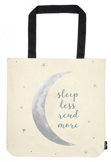 BOSSA DE COMPRA LIBRI_X "SLEEP LESS READ MORE" | 4033477830876 | LIBRI_X | Llibreria La Gralla | Librería online de Granollers