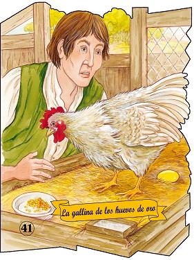 GALLINA DE LOS HUEVOS DE ORO, LA (TROQUELADOS) | 9788498254006 | SAMANIEGO, FÉLIX MARÍA | Llibreria La Gralla | Librería online de Granollers