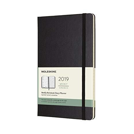 AGENDA SEMANAL MOLESKINE 2019  | 8058341715833 | MOLESKINE | Llibreria La Gralla | Llibreria online de Granollers