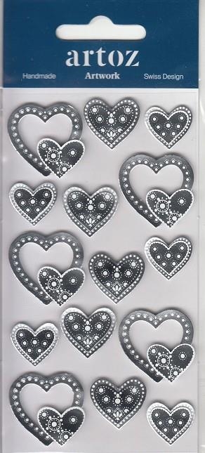 STICKERS ARTOZ CORS PLATA | 7612996956655 | ART185570-80 | Llibreria La Gralla | Llibreria online de Granollers