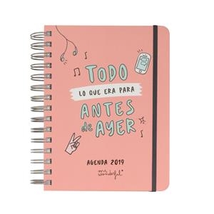 AGENDA 2019 MR WONDERFUL TODO LO QUE ERA PARA ANTES DE AYER | 8435460735087 | Llibreria La Gralla | Llibreria online de Granollers