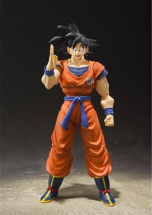 SON GOKU SAIYAN RAISED ON EARTH FIGURA 14 CMS DRAGON BALL Z SH FIGUARTS | 4549660208778 | BANDAI | Llibreria La Gralla | Librería online de Granollers