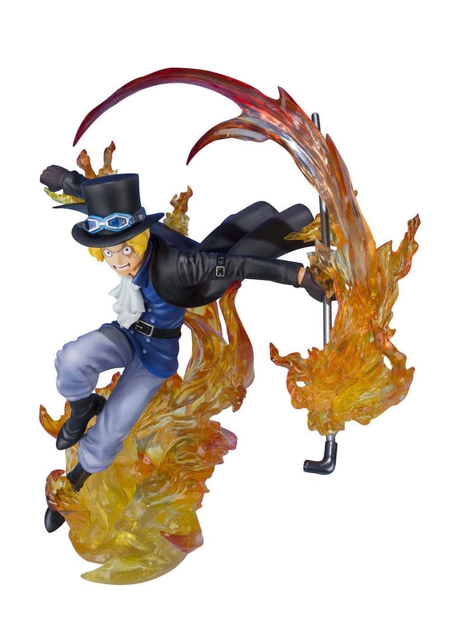 SABO PUÑO FUEGO FIGURA 19 CMS. ONE PIECE FIGUARTS ZERO | 4549660197850 | BANDAI | Llibreria La Gralla | Llibreria online de Granollers