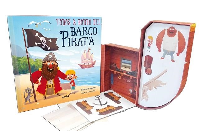TODOS A BORDO DEL BARCO PIRATA | 9788468337685 | KNAPMAN, TIMOTHY | Llibreria La Gralla | Llibreria online de Granollers