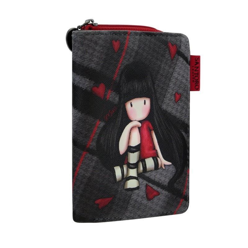 CARTERA PETITA GORJUSS NEGRE VERMELL | 5018997623374 | DIS8222462337 | Llibreria La Gralla | Llibreria online de Granollers