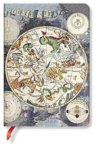 LLIBRETA PAPERBLANKS EARLY CARTOGRAPHY CELESTIAL MIDI 2018 | 9781439752975 | PB52975 | Llibreria La Gralla | Llibreria online de Granollers
