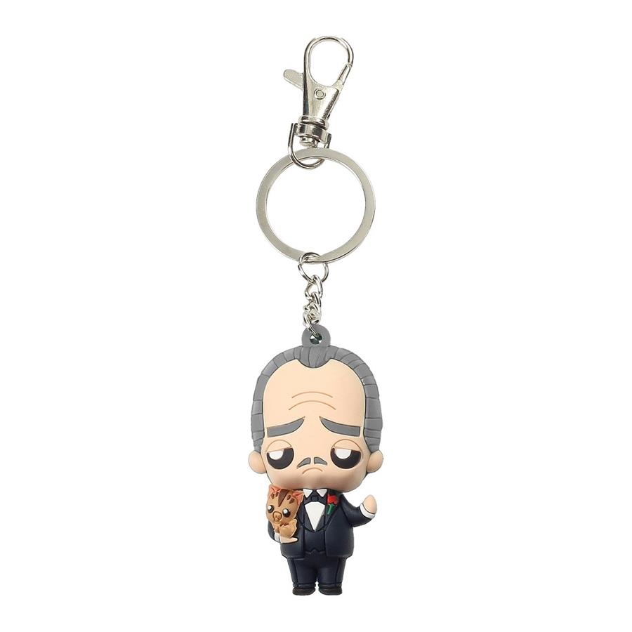 VITO CORLEONE. LLAVERO CABEZON DE GOMA POKIS. | 8435450204456 | SD TOYS | Llibreria La Gralla | Llibreria online de Granollers