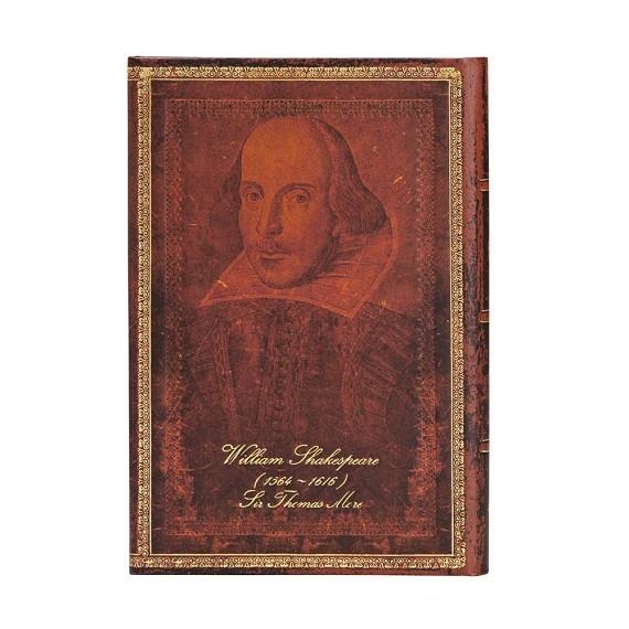 LLIBRETA PAPERBLANKS WILLIAM SHAKESPEARE PETITA | 9781439729113 | PB-2911-3 | Llibreria La Gralla | Llibreria online de Granollers