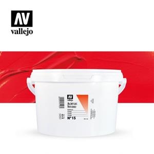 ACRÍLIC STUDIO VALLEJO 2000ML 15  TARONJA | 8429551250153 | 25015 | Llibreria La Gralla | Librería online de Granollers