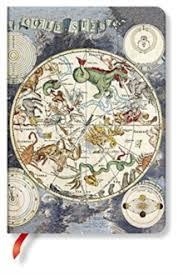 LLIBRETA PAPERBLANKS CARTOGRAPHY CELESTIAL MIDI R 2018 | 9781439752968 | PB-5296-8 | Llibreria La Gralla | Llibreria online de Granollers