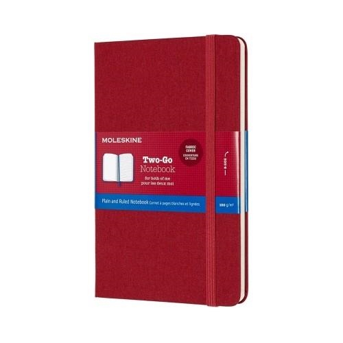 LLIBRETA MOLESKINE TWO-GO VERMELLA 2018 | 8058647620183 | PUN0012541 | Llibreria La Gralla | Llibreria online de Granollers
