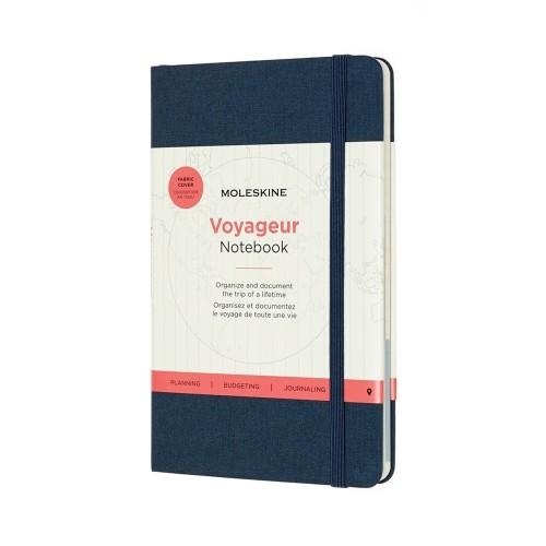 DIARI DE VIATGE MOLESKINE VOYAGER BLAU OCEÀ 2018 | 8058647620374 | PUN0012600 | Llibreria La Gralla | Llibreria online de Granollers