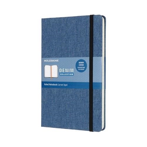 LLIBRETA MOLESKINE EDICIÓ LIMITADA DENIM RATLLADA TAPA DURA  | 8058647626246 | PUN0012547 | Llibreria La Gralla | Llibreria online de Granollers