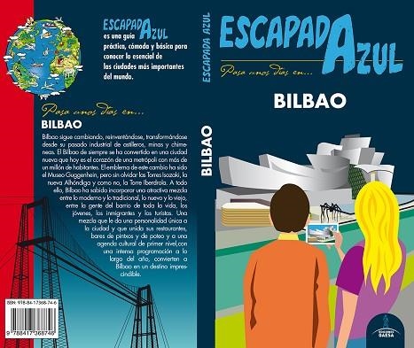 BILBAO ESCAPADA AZUL 2018 | 9788417368746 | MONREAL, MANUEL | Llibreria La Gralla | Librería online de Granollers
