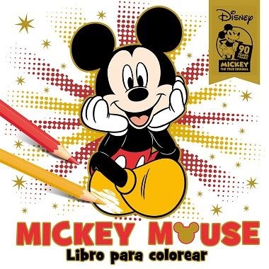 MICKEY MOUSE. LIBRO PARA COLOREAR. ESPECIAL 90 ANIVERSARIO | 9788416917983 | DISNEY | Llibreria La Gralla | Llibreria online de Granollers