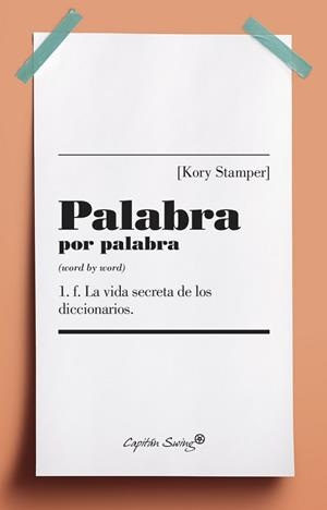 PALABRA POR PALABRA | 9788494886133 | STAMPER, KORY | Llibreria La Gralla | Librería online de Granollers