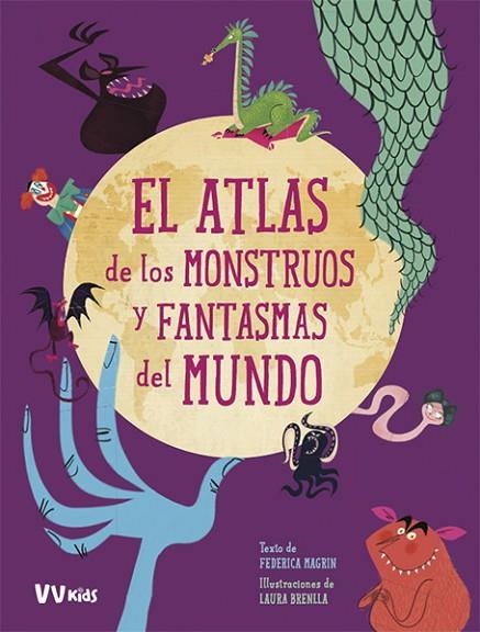 ATLAS DE LOS MONSTRUOS Y FANTASMAS MUNDO  | 9788468259406 | MAGRIN, FEDERICA | Llibreria La Gralla | Llibreria online de Granollers