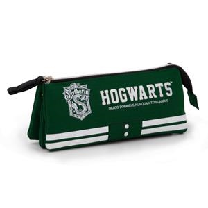 PORTATOT TRIPLE HARRY POTTER LOGO SLYTHERING | 8435376336231 | ECC MERCHADISING | Llibreria La Gralla | Llibreria online de Granollers