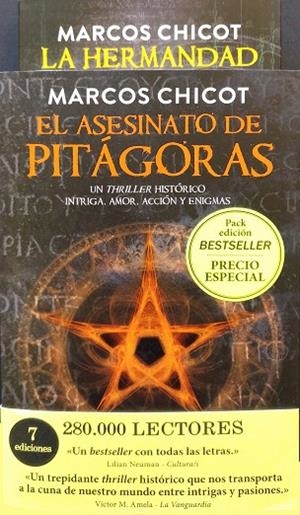 PACK REGALO EL ASESINATO DE PITÁGORAS Y LA HERMANDA | 9788416634644 | CHICOT, MARCOS | Llibreria La Gralla | Llibreria online de Granollers