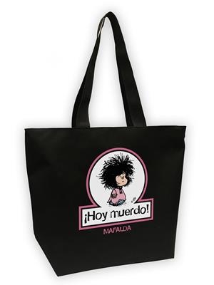 BOLSA MEGA SHOPPER MAFALDA. HOY MUERDO | 9788893674690 | QUINO | Llibreria La Gralla | Llibreria online de Granollers