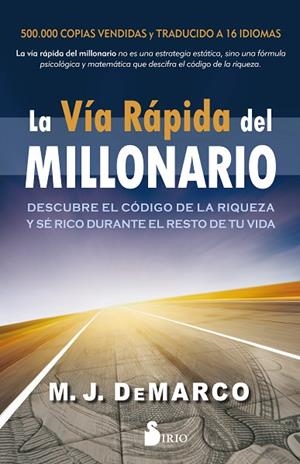 VÍA RÁPIDA DEL MILLONARIO, LA | 9788417399375 | DE MARCO, M.J. | Llibreria La Gralla | Librería online de Granollers