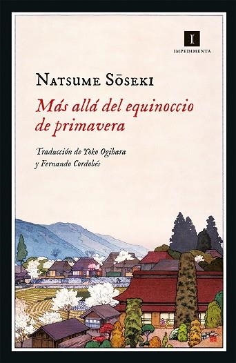 MÁS ALLÁ DEL EQUINOCCIO DE PRIMAVERA | 9788417115920 | SOSEKI, NATSUME | Llibreria La Gralla | Librería online de Granollers