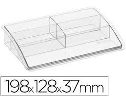 ORGANITZADOR SOBRETAULA PLASTIC TRANSPARENT | 7610859117342 | 52802 | Llibreria La Gralla | Llibreria online de Granollers