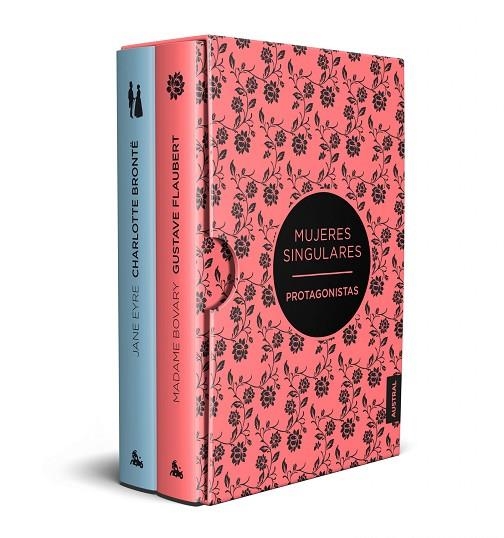 ESTUCHE MUJERES SINGULARES. PROTAGONISTAS JANE EYRE; MADAME BOVARY | 9788408197768 | BRONTË, CHARLOTTE; FLAUBERT, GUSTAVE | Llibreria La Gralla | Librería online de Granollers