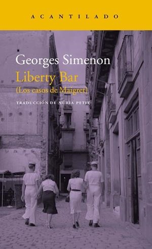 LIBERTY BAR | 9788417346355 | SIMENON, GEORGES | Llibreria La Gralla | Llibreria online de Granollers