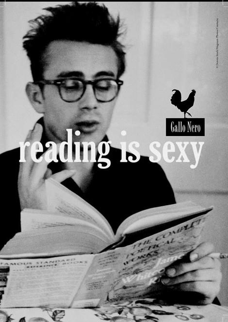 POSTER READING IS SEXY JAMES DEAN | 7981900490760 | Llibreria La Gralla | Llibreria online de Granollers
