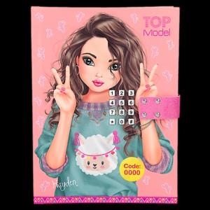 DIARI TOP MODEL CODI SECRET TARONJA | 4010070391577 | TOP10297 | Llibreria La Gralla | Librería online de Granollers