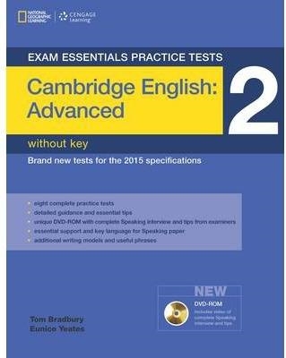CAMB CAE PRACTICE TEST 2+DVDR | 9781285745091 | BRADBURY, TOM/YEATES, EUNICE | Llibreria La Gralla | Llibreria online de Granollers