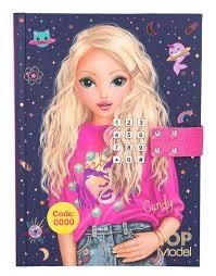 DIARI AMB CODI SECRET TOP MODEL | 4010070391591 | TOP10298 | Llibreria La Gralla | Librería online de Granollers