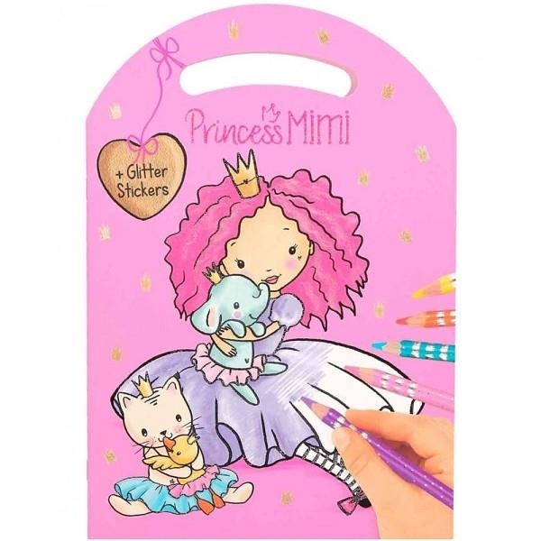 LLIBRETA TOP MODEL PRINCESS MINI GLITTER STICKERS  | 4010070389642 | TOP10284 | Llibreria La Gralla | Librería online de Granollers