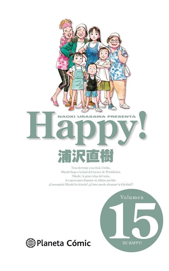HAPPY! 15 | 9788491466819 | URASAWA, NAOKI | Llibreria La Gralla | Llibreria online de Granollers