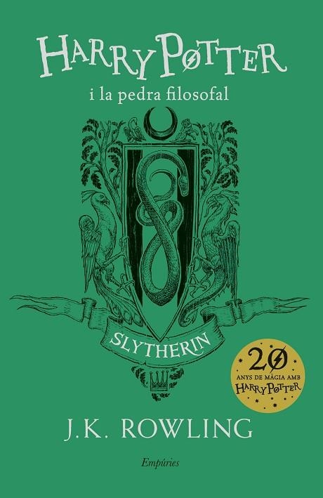 HARRY POTTER I LA PEDRA FILOSOFAL SLYTHERIN | 9788417016708 | ROWLING, J.K. | Llibreria La Gralla | Llibreria online de Granollers