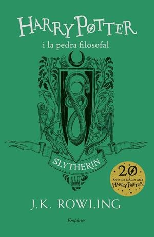 HARRY POTTER I LA PEDRA FILOSOFAL SLYTHERIN | 9788417016708 | ROWLING, J.K. | Llibreria La Gralla | Librería online de Granollers