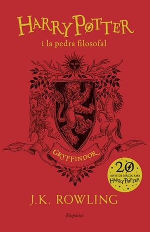 HARRY POTTER I LA PEDRA FILOSOFAL GRYFFINDOR | 9788417016678 | ROWLING, J.K. | Llibreria La Gralla | Librería online de Granollers