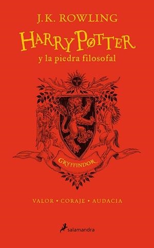 HARRY POTTER Y LA PIEDRA FILOSOFAL GRYFFINDOR | 9788498388879 | ROWLING, J.K. | Llibreria La Gralla | Librería online de Granollers