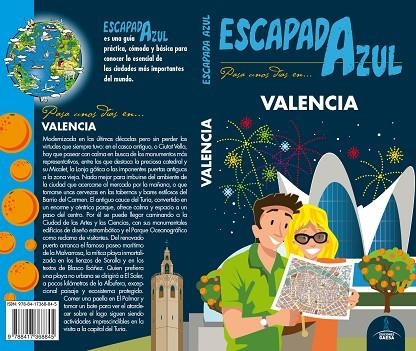 VALENCIA ESCAPADA AZUL 2018 | 9788417368845 | CABRERA, DANIEL; LEDRADO, PALOMA | Llibreria La Gralla | Llibreria online de Granollers