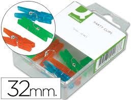 PINCES DE PLASTIC PETITES 10 UNITATS 32MM | 5705831020337 | 28732 | Llibreria La Gralla | Llibreria online de Granollers