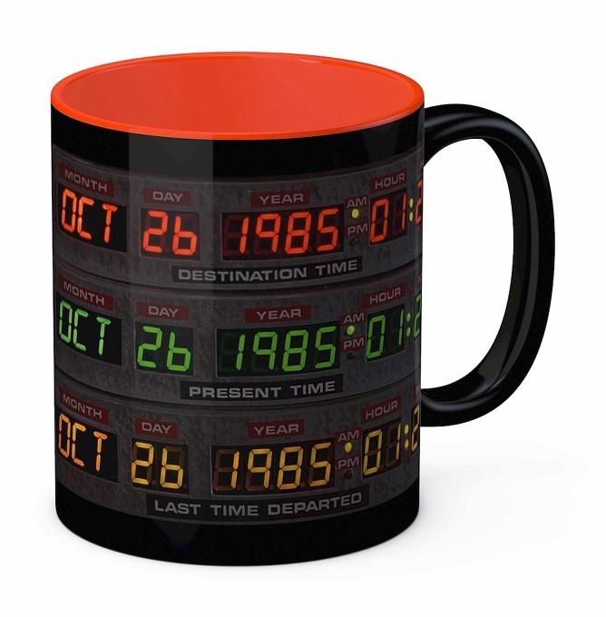 TAZA CERAMICA REGRESO AL FUTURO. PANEL DELOREAN | 8435450207488 | SD TOYS | Llibreria La Gralla | Librería online de Granollers