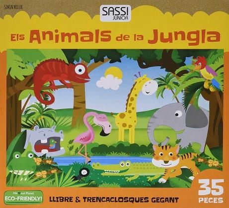 ANIMALS DE LA JUNGLA, ELS. TRENCACLOSQUES GEGANT I LLIBRE | 9789461887610 | SIMON MILLER | Llibreria La Gralla | Llibreria online de Granollers