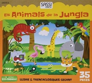ANIMALS DE LA JUNGLA, ELS. TRENCACLOSQUES GEGANT I LLIBRE | 9789461887610 | SIMON MILLER | Llibreria La Gralla | Librería online de Granollers